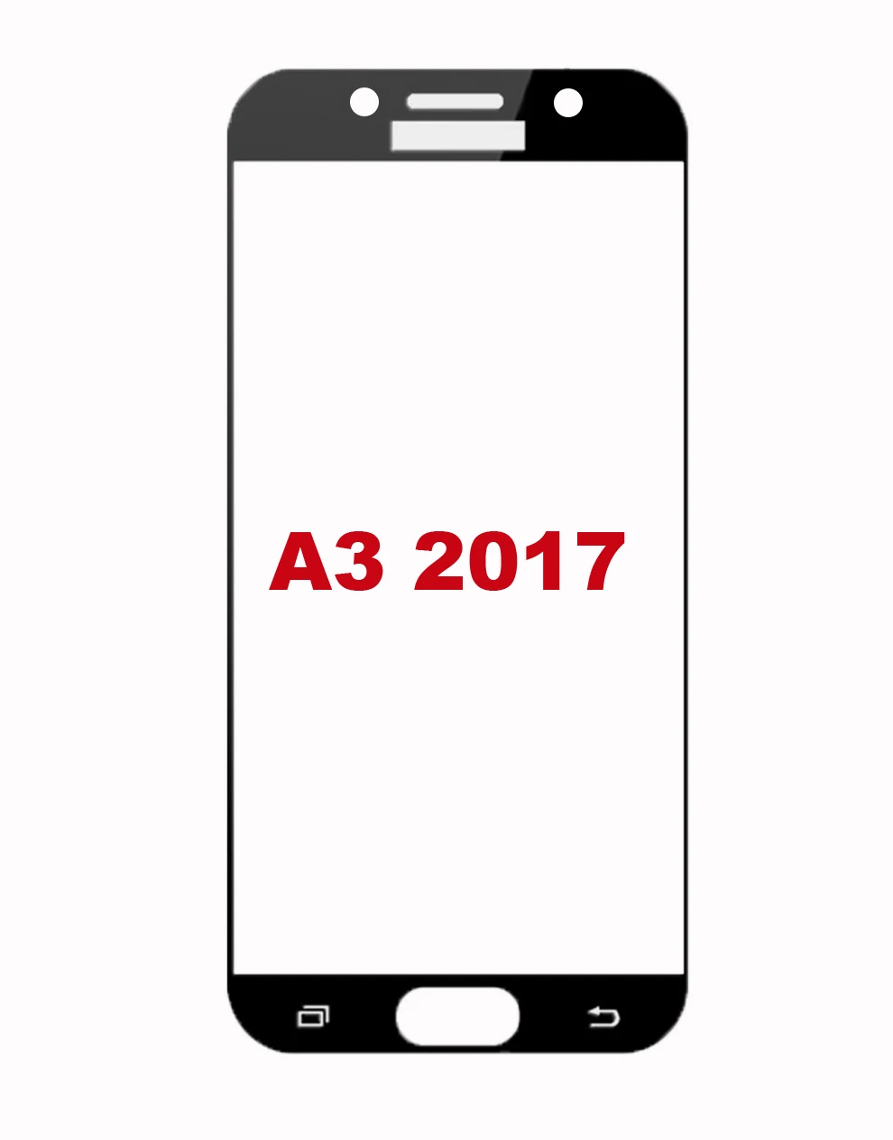 TOMKAS For Samsung Galaxy A3 A5 2016 J3 J5 J7 2017 Screen Protector Full Coverage For Galaxy A3 A5 J3 J5 J7 2016 Tempered Glass  (3)
