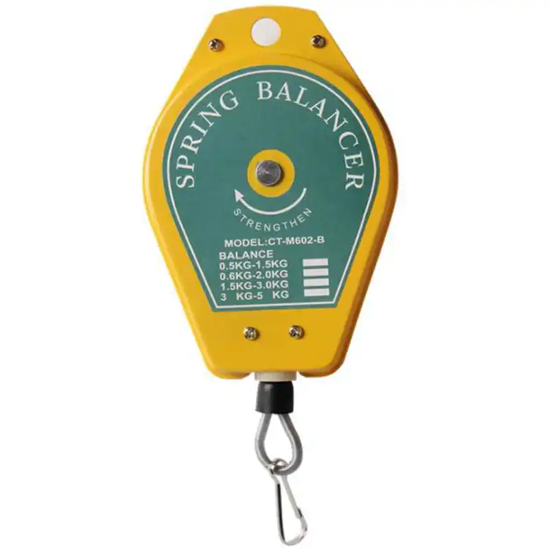wifehelper Soporte Retractable Accesorio Balanceador De Primavera Que Cuelga 0.5-1.5kg con El Accesorio Las Colocaciones