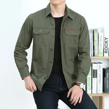 Мужская рубашка карго, Рождественская, тактическая, однотонная, зеленая, мужская рубашка с длинным рукавом, четыре сезона, Военный стиль, для взрослых, мужские рубашки