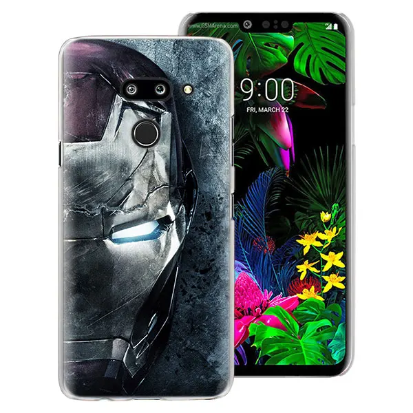 Чехол для телефона Marvel, Мстители, супергерои, чехол для LG G7, G8, ThinQ, G5, G6, V30, V40, V50, ThinQ, Q6, Q7, жесткий чехол-накладка - Цвет: 15