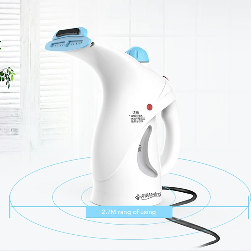 

Meiling Steam Iron For Clothes Handheld Steamer Handy Ironing Machine Portable Steam Iron Digital Timer Control Home Appliances