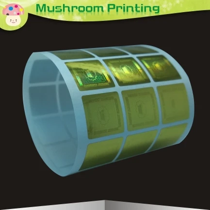 

printing Custom Hologram label adhesive stickers printing gold or silver material Factory Outlet Stores Free Shipping