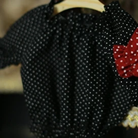 1/4 BJD, черный/красный топ, футболка, одежда для 1/3, 24 дюйма, 60 см, 1/4 см, для высоких, BJD, кукла, женская, SD, DK, AOD, MSD, кукольная одежда, HEDUOEP - Цвет: black