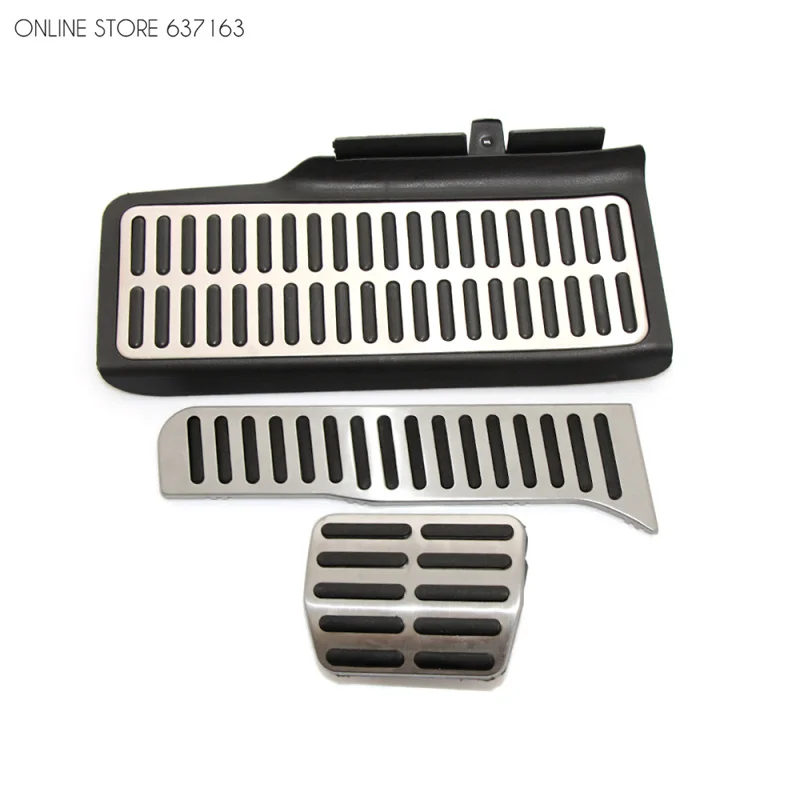 

Stainless Car Accelerator Gas Brake pedal Clutch Pedal For VW Volkswagen Jetta MK6 Car Styling