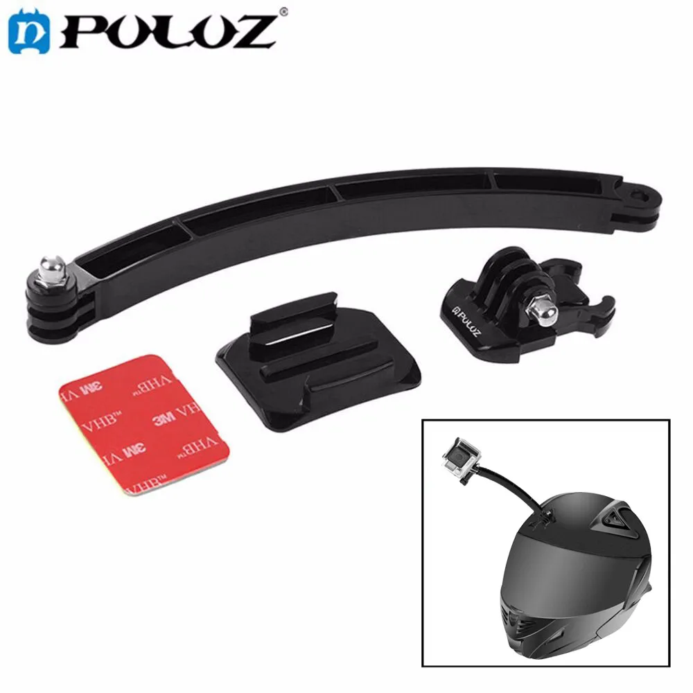 

PULUZ for Gopro Accessories Outdoor Motorcycle Cycling Helmet Extension Arm Kit for GoPro HERO5 /4 / 3+ / 3 / 2 / 1