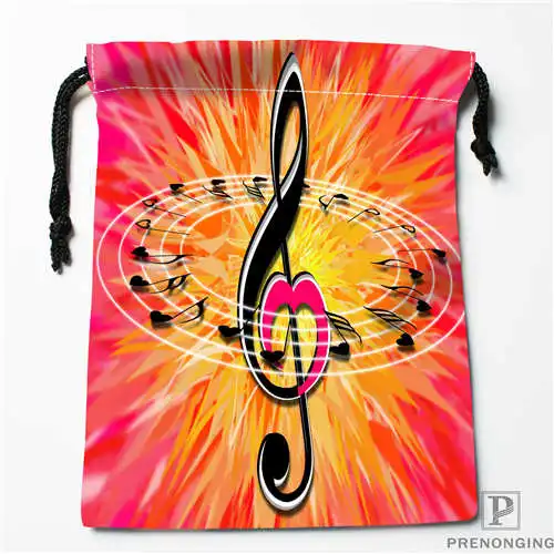 На заказ Печать нот(1) сумки для покупок на шнурках дорожный мешочек для хранения плавание пеший Туризм игрушка сумка унисекс мульти Size19-01-04-32