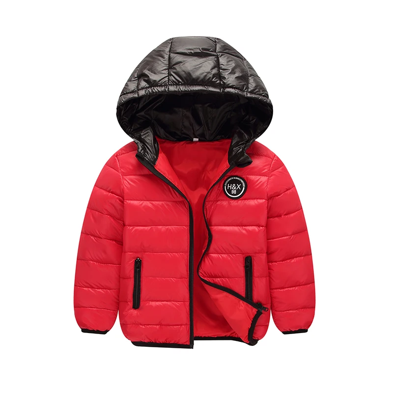 

Hooded Winter Jacket Girl Fashion Children Girls Down Jacket Long Sleeve Winter Coat Boy Thick Warm Kids Boys Down Jacket