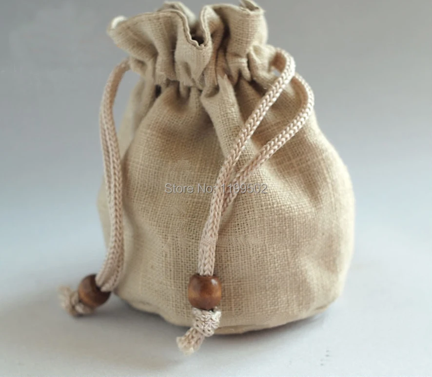 High quality jute/flax bags for wine\coffee\accessories\gift\jewelry\earing\bangles packaging poouch\bags customize wholesale | Украшения и