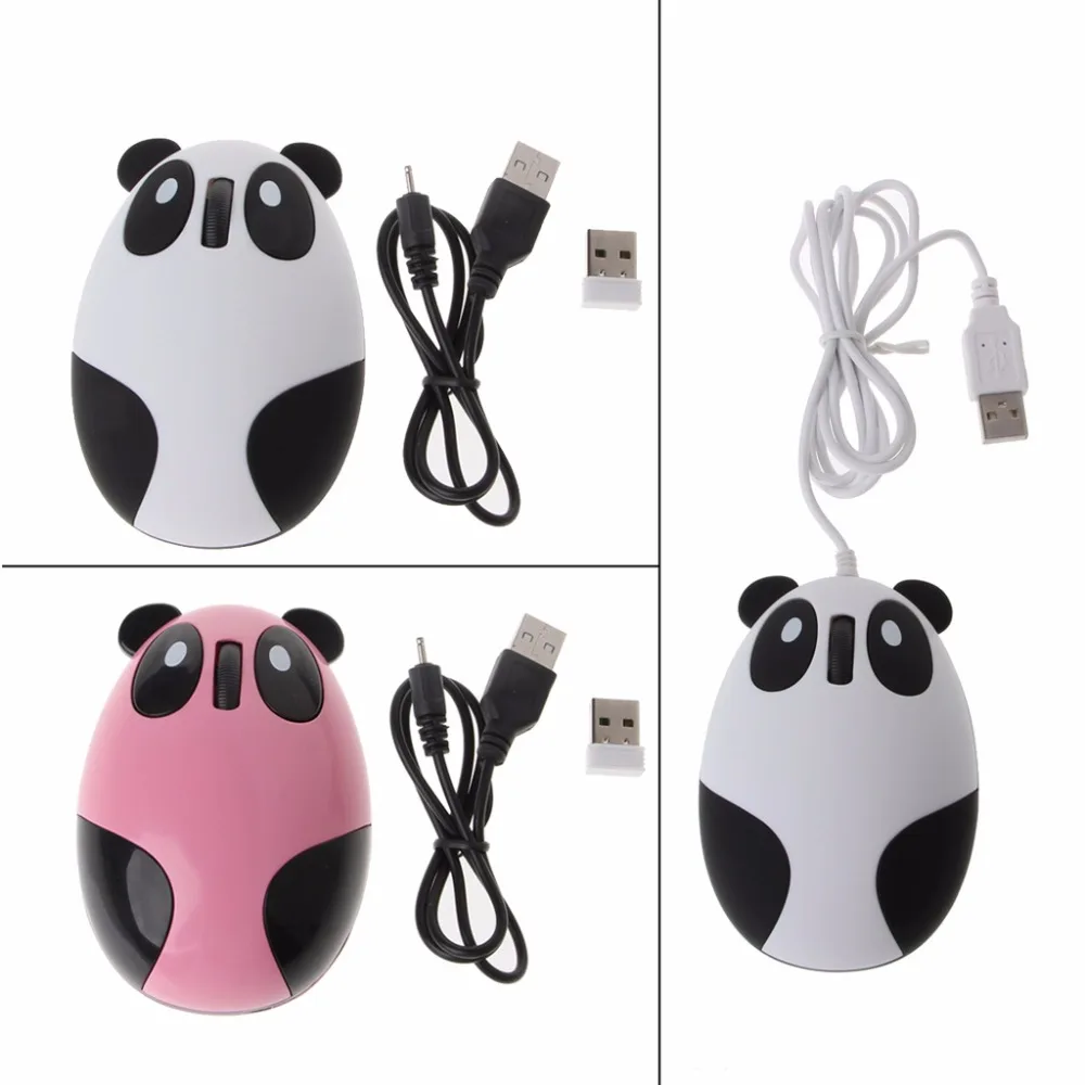 

Wireless Optical Cute Panda Computer Mouse Fit For Windows/Vista/Linux/Android/Mac