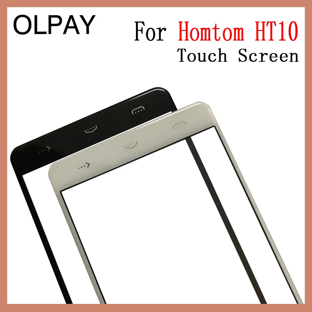OLPAY 5 дюйма для сенсорного экрана HT10 HT 10 дигитайзер передняя панель внешнее стекло