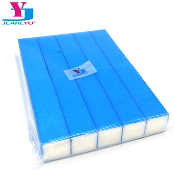 

Hot Sale 50pcs Sanding Nail File Buffer Block For UV Gel Nail Polish Nail Art Tool Manicure Pedicure Blue Form Nail Buffers File