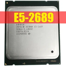 Процессор Intel Xeon E5 2689 LGA 2011 2,6 GHz 8 Core 16 thres cpu E5-2689 hay vender