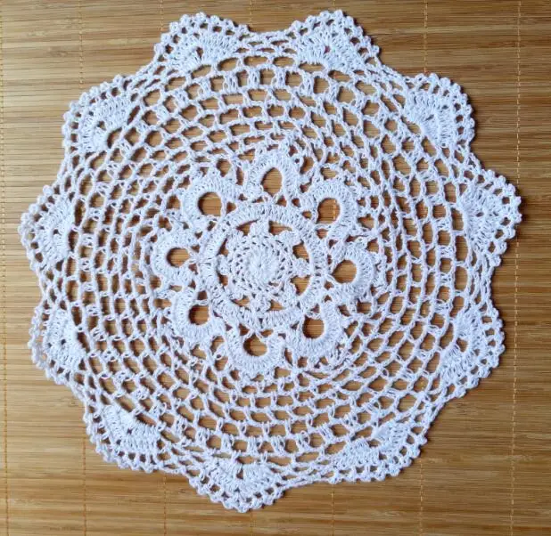 DIY Аппликация из кружева, связанного крючком Посуда Подставки Коврики на стол коврик сетка столовых трикотажное «кроше» с цветочным рисунком салфетка onderzetters posavaso