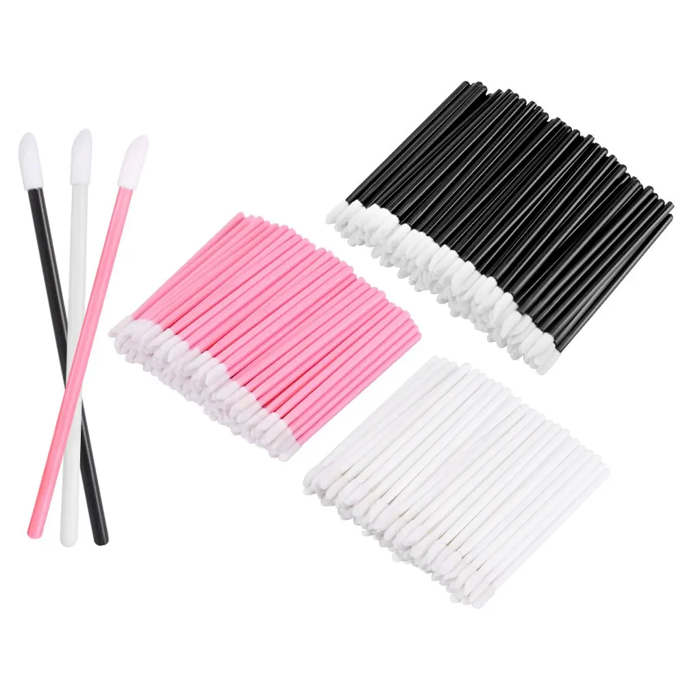 

900PCS Disposable Lip Brush Soft Women Accessories Wholesale Lip Gloss Wands Applicator Perfect Best Make Up Cosmetic Tools