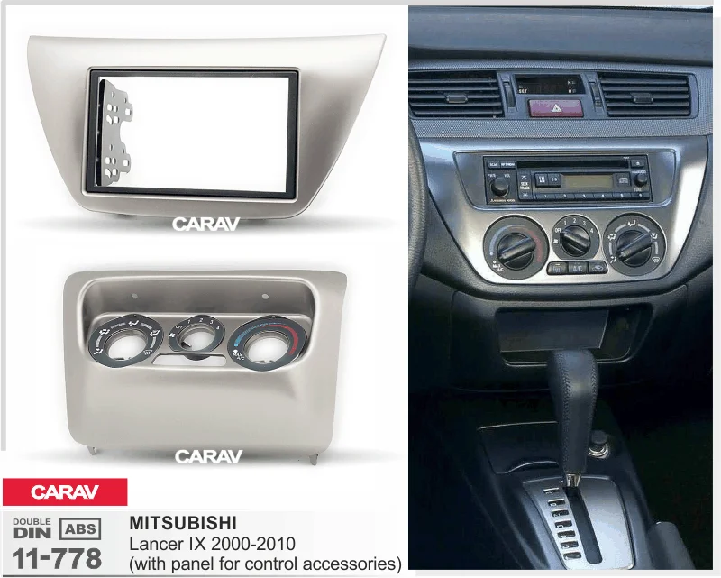 CARAV 11-778 Car Radio Installation Trim Fascia Panel