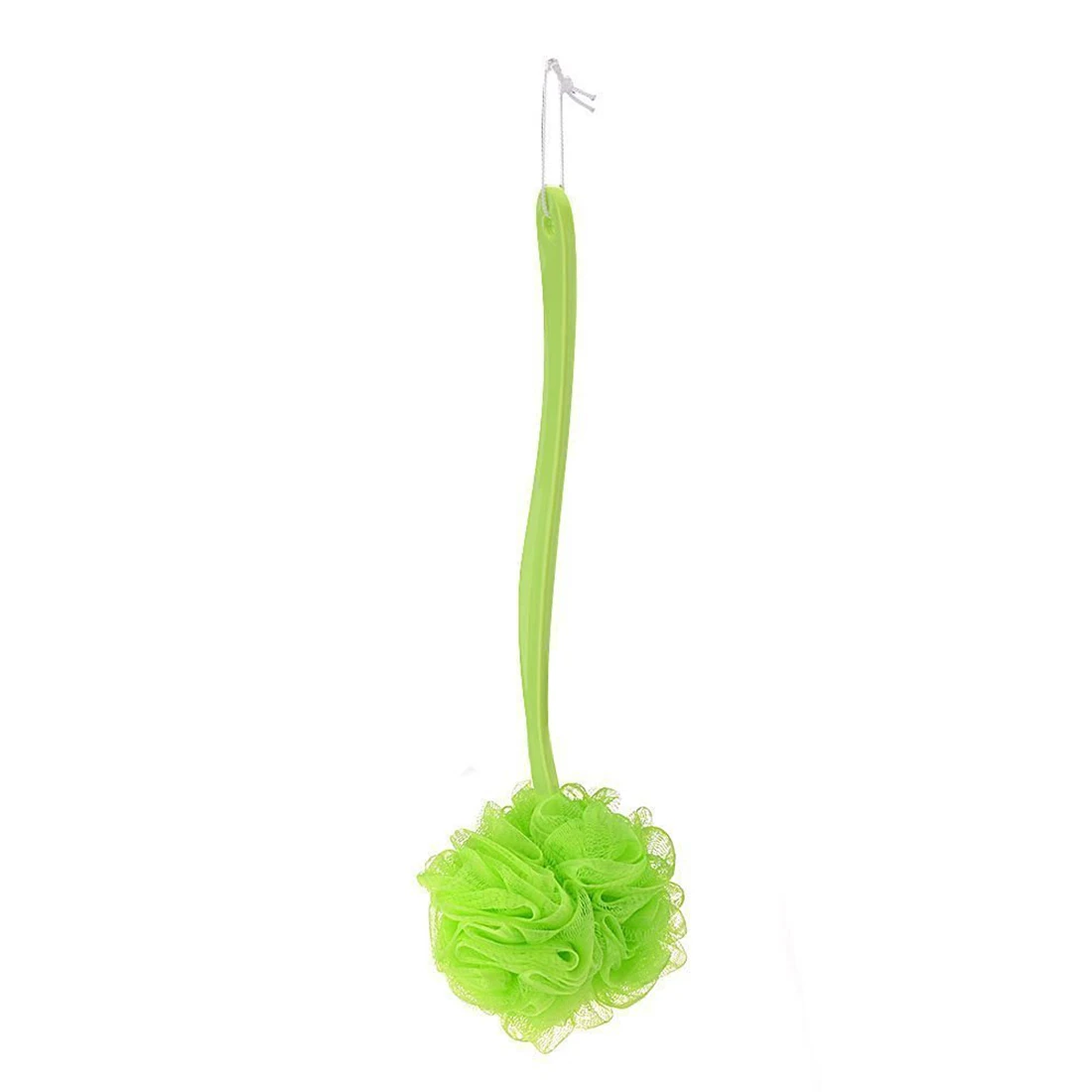 Shower Scrubber Loofah Sponge Bath Body Back Brush with Long Handlein