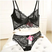 Роскошные пикантные паутина, комплект с кружевным бюстгальтером/трусики/Нижнее белье yw023