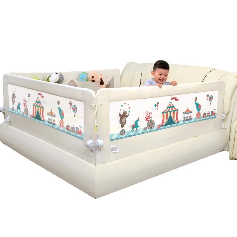 Детская кровать Кроватка Забор 1,5-2 м осень ограждение повышение перегородка кровать рельс с большим карманом