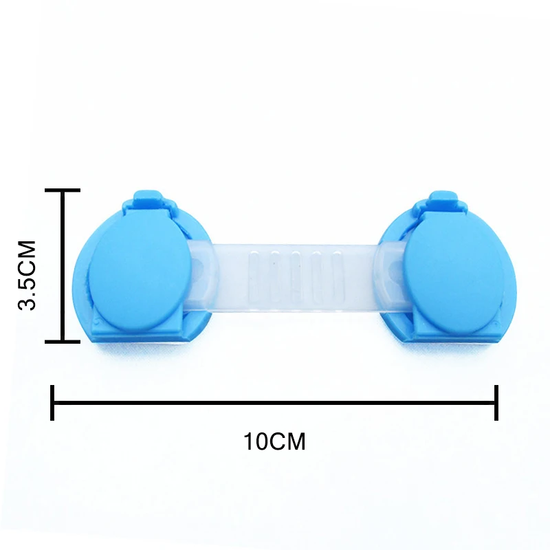 10 шт./лот Пластик Блокировка от детей защиты безопасности ребенка для безопасности окно блокировки дверей замок для холодильника для