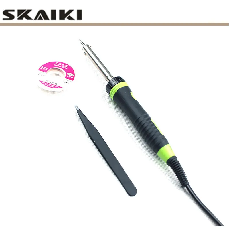 

Free Ship 30W 40W 60W solder iron sets Electric Soldering Iron 220V Mini Handle Heat Pencil Solder Station for phone repair