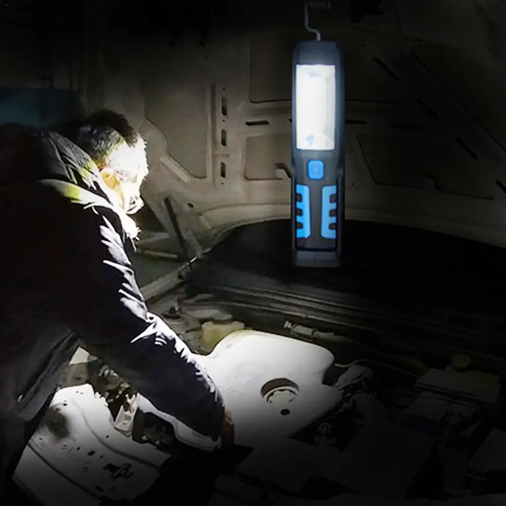 Автомобильный ремонтный светодиодный Рабочий фонарь USB Перезаряжаемый фонарик