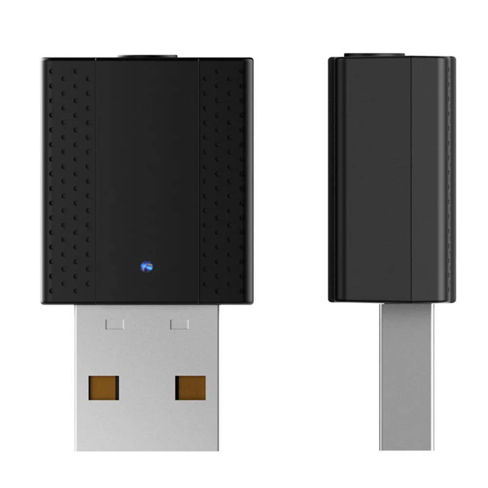 2 в 1 USB адаптер беспроводной Bluetooth передатчик приемник автомобильный комплект Мини 3,5 мм AUX Стерео Bluetooth 5,0 адаптер для автомобиля Музыка ТВ