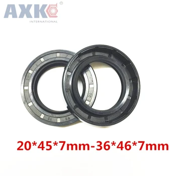 

AXK 20x45x7 mm - 36x46x7 mm TC Oil Shaft Simmer ring Rotary shaft seal Nitrile () Seals Buna N BASL Rubber gasket