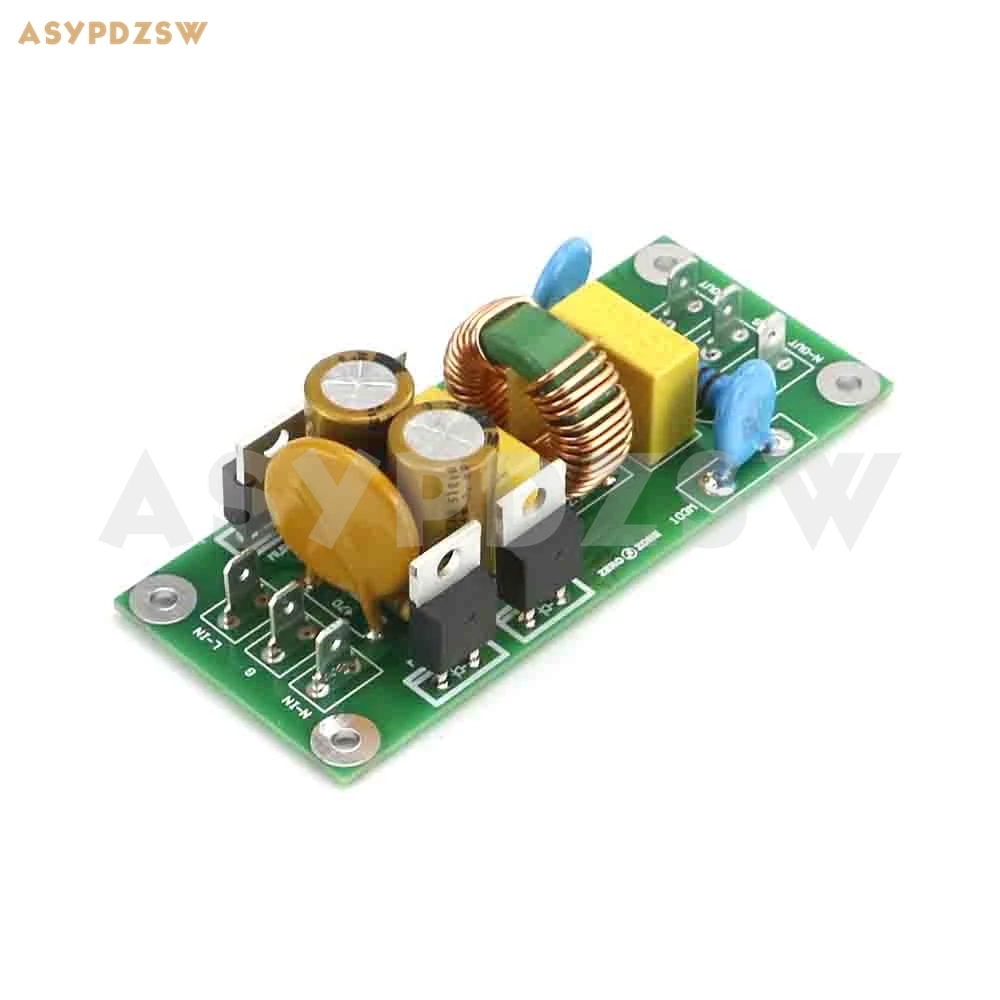 2-Stage EMI очиститель мощности фильтрующий модуль 10A AC Очистка примесей доска