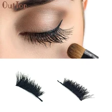 Регулируемый натуральный длинный толстый Крылатый Накладные ресницы на магнитах расширения для женщин обувь для девочек крест накрест Ложные ресницы Прямая 170809
