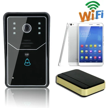 

Wireless WiFi Video Door Phone Monitor Home Security Doorbell Waterproof for Android/iPhone