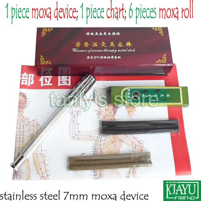 

Stainless Steel Middle Size Face Body Moxibustion Device Moxa Cone Beauty Face Tool