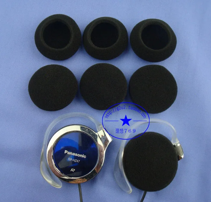 

20pcs 35MM 3.5CM Black Ear Pads Sponge earpads For Q38LW Q68 Q66 MDR-Q21 BT140 Headphone earphone headset