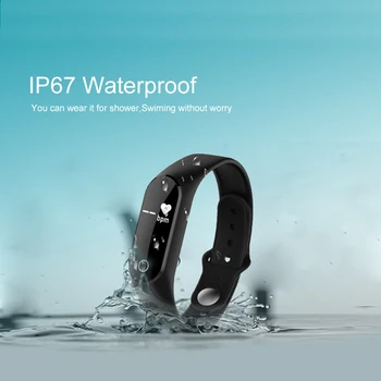 

Bracelet Smart Wristband Smart Band Blood Pressure Heart Rate Sleep Monitor Sport Tracker For IOS Android For Xiaomi