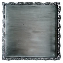 Docinho Bandejas de Prata Quadrado Prato de Doces Decoração Do Bolo Ferramentas Pão Bakeware Louça de Cozinha em Estilo Vintage Oco Out Lace(China)