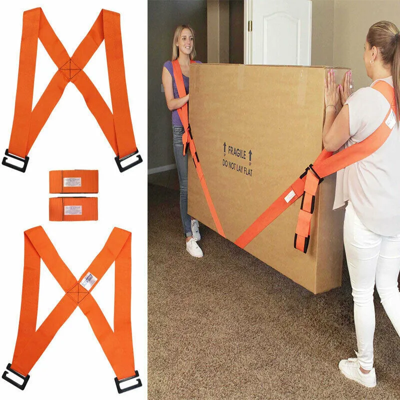Lifting Shoulder Straps Elastic Bands Moving Lift Aid Tool Heavy Lifting Shoulder Straps Elastic Bands