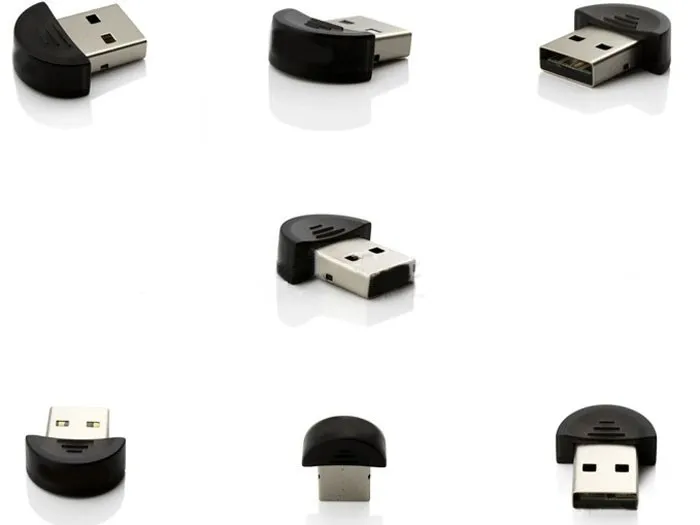 200 шт. Наименьший USB 2,0 Mini Bluetooth V2.0 EDR Dongle адаптер для ПК или ноутбука новые обновления Поддержка WIN10