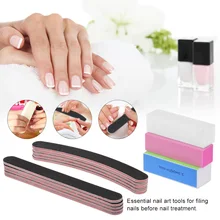 13 шт./лот маникюрный набор кистей для ногтей буферная зернистость песок аксессуары для дизайна ногтей Шлифовальные пилочки Инструменты для УФ гель-лака