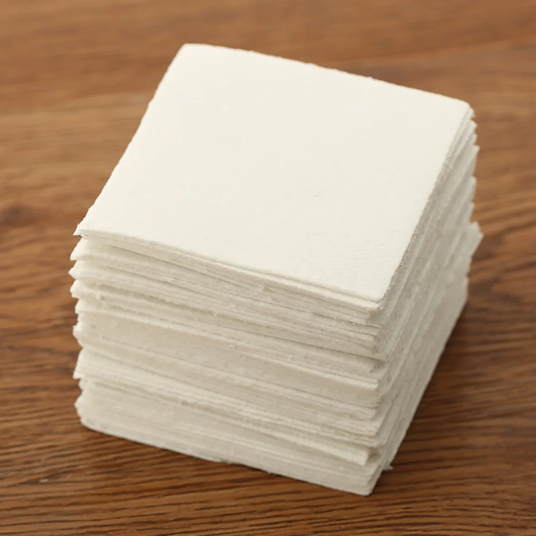 JX-LCLYL New 50 Sheets 80*80*1mm Microwave Kiln Glass Fusing Paper Ceramic Fiber Square