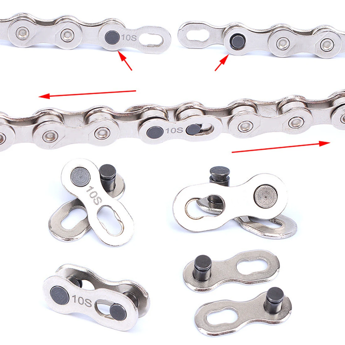1 pcs Bike Chains Mountain Road MTB Bike Chain Connector for 8/9/10