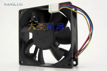 

8CM 80x80x25mm AFC0812D-A 12V 0.78A 4 wire 4pin double ball bearing large air volume cooling fan