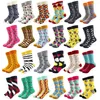29 Patterns Men's Funny Combed Cotton Happy Socks Colorful Multi Pattern Long Tube Skateboard Casual Socks for Men ► Photo 1/6