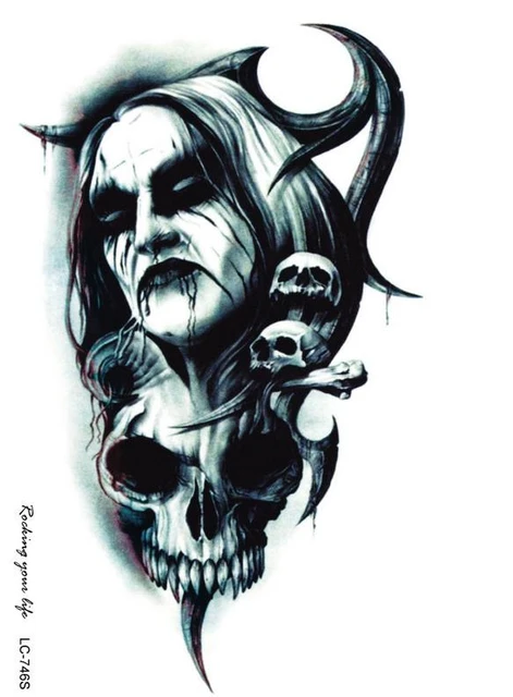 Vampire Skull tattoo