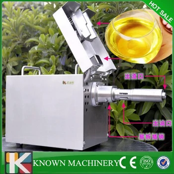

All stainless steel appearance Oil Press maker oil expeller squeezed making Machine free shipping