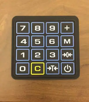 

New (English version) DIGI DS-788, DS788 4x4 keyboard film / keyboard pad