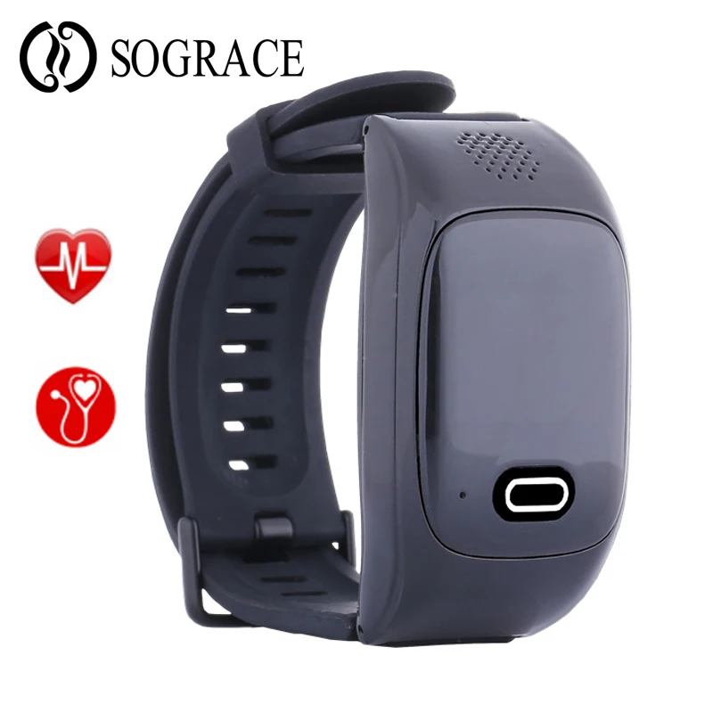 

New Waterproof Smart Wristband SIM SOS GPS WIFI Watch Phone Support Heart Rate Blood Pressure Monitor For Old Man Kids Watches