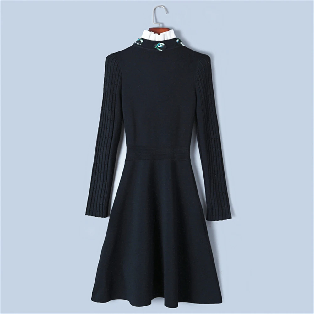 Tunjuefs تصميم الجوف خارج اللباس النساء طويل كم السترة الحلو الصيف رداء جيد مطاطا اللباس متماسكة منزعج Vestidos أنيقة