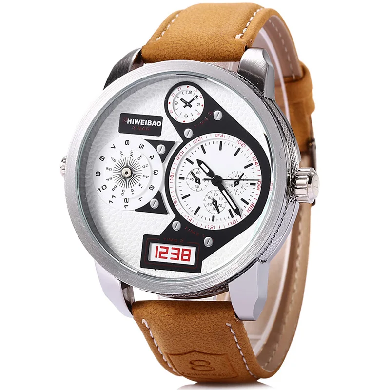 shi wei bao military style quartz watch for men (6)