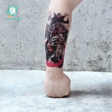 Новое поступление большие руки тату дизайн с волком Лошадь Единорог тело временные фальшивые татуировки стикер для мужчин женщин водонепроницаемый