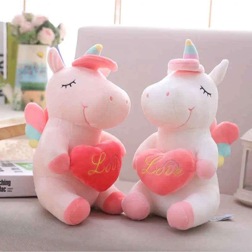 new 30-60cm Unicorn Stuffed Animals Plush toy Unicorn Animal Horse High Quality Cartoon Gift For Children new 30-60cm Unicorn Stuffed Animals Plush toy Unicorn Animal Horse High Quality Cartoon Gift For Children