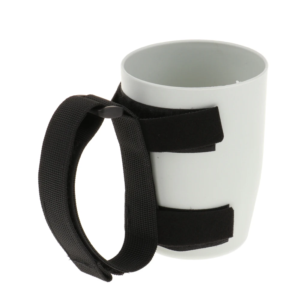 Hand Strap Cuff Tooth Brushing Cup For Hand Tremors Arthritis Elderly